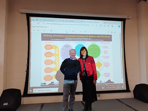 Alan Graver and Amanda Olvanhill